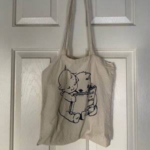 Brandy Melville Puss in Boots Tote Bag